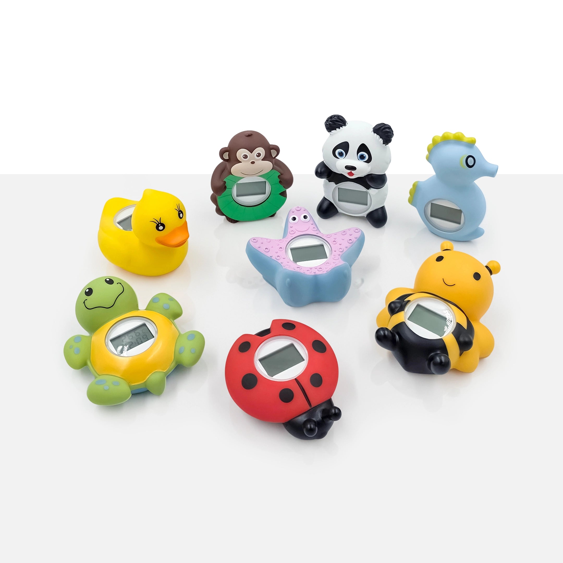 Digital Baby Bath & Room Thermometer – Floating Bee Design