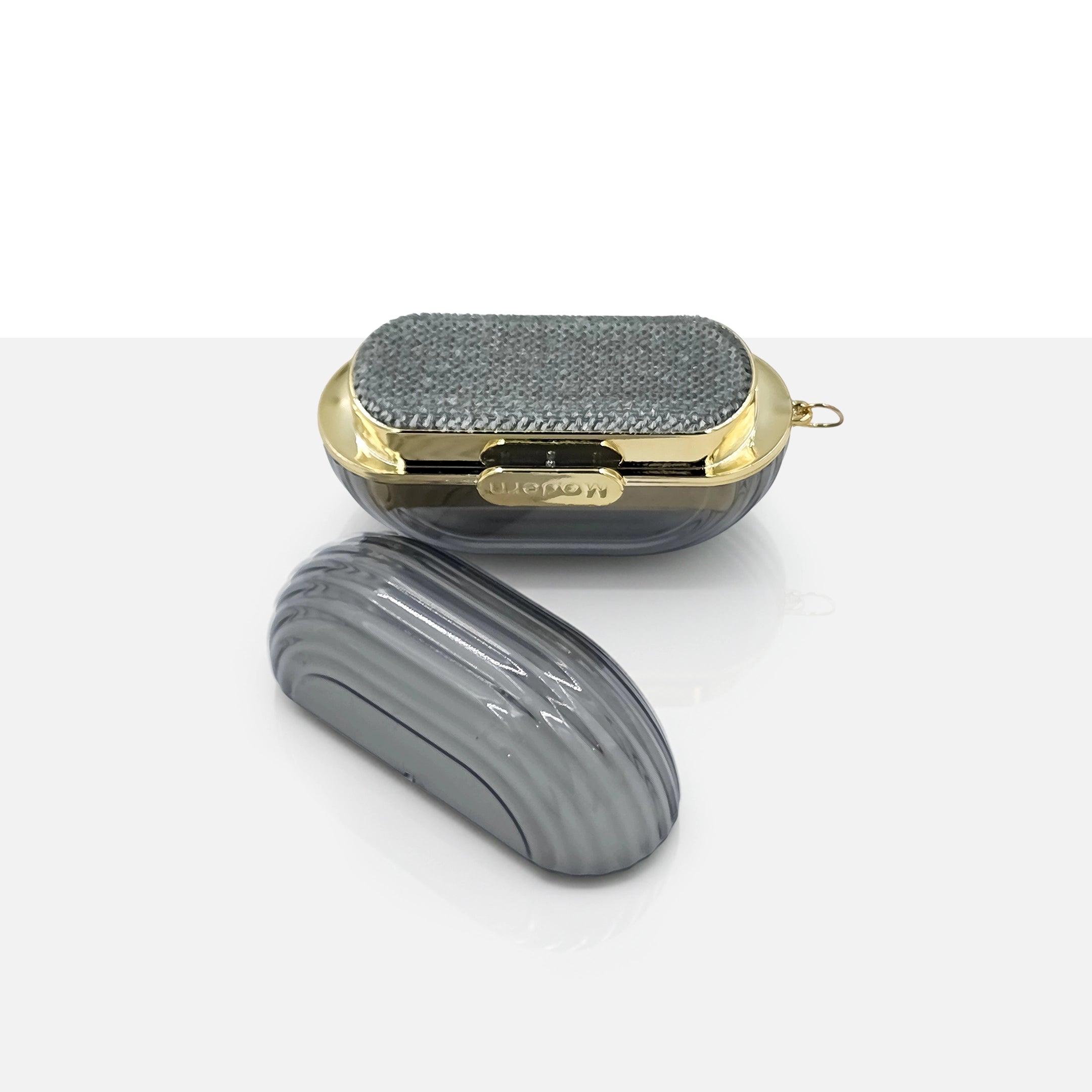 Portable Reusable Lint Roller Capsule - Grey