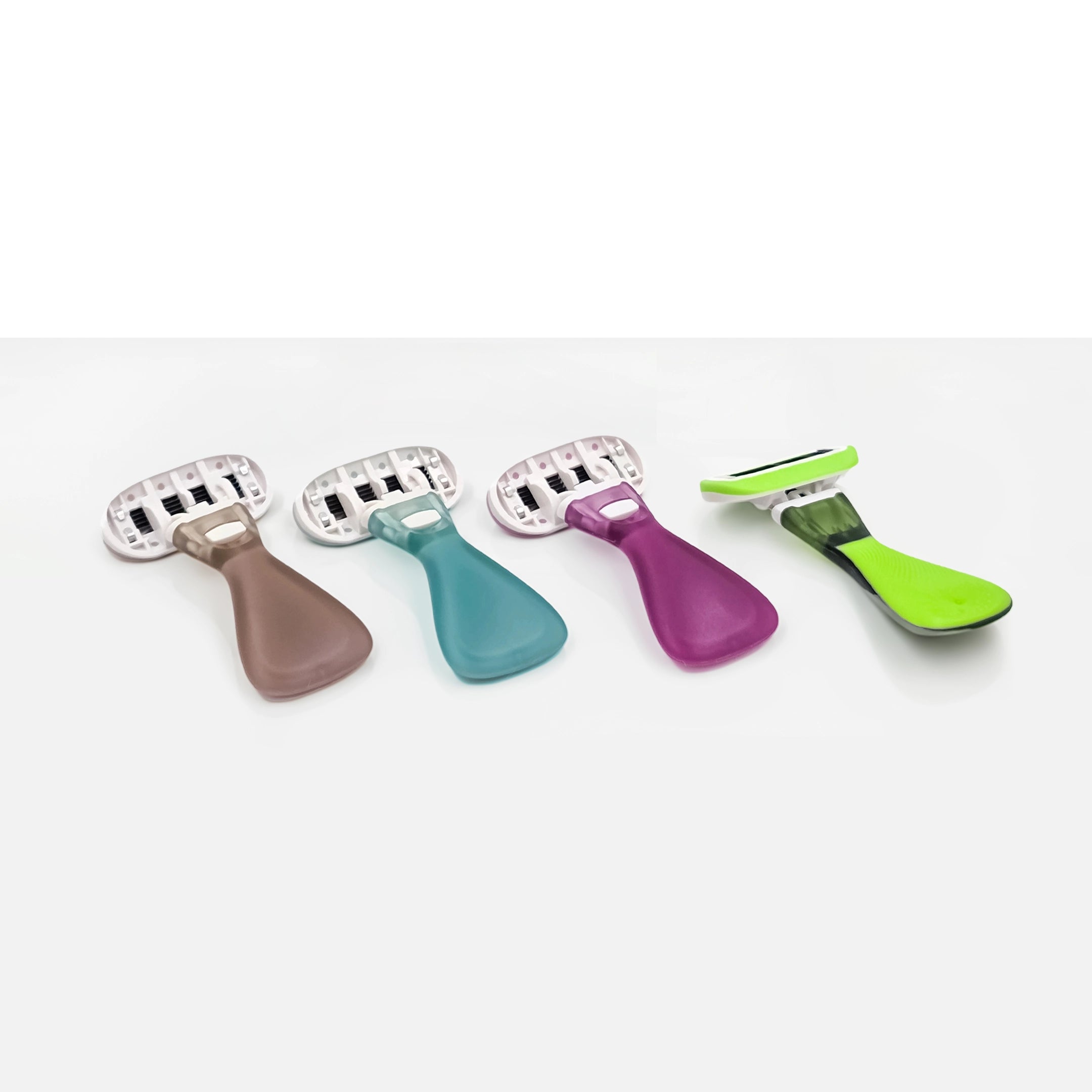 Compact Mini Razor with Replaceable Head - Blue